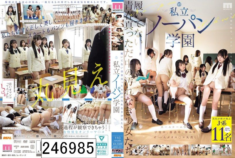 履いてない青春真っただ中の汚れなき少女たち 私立ノーパン学園